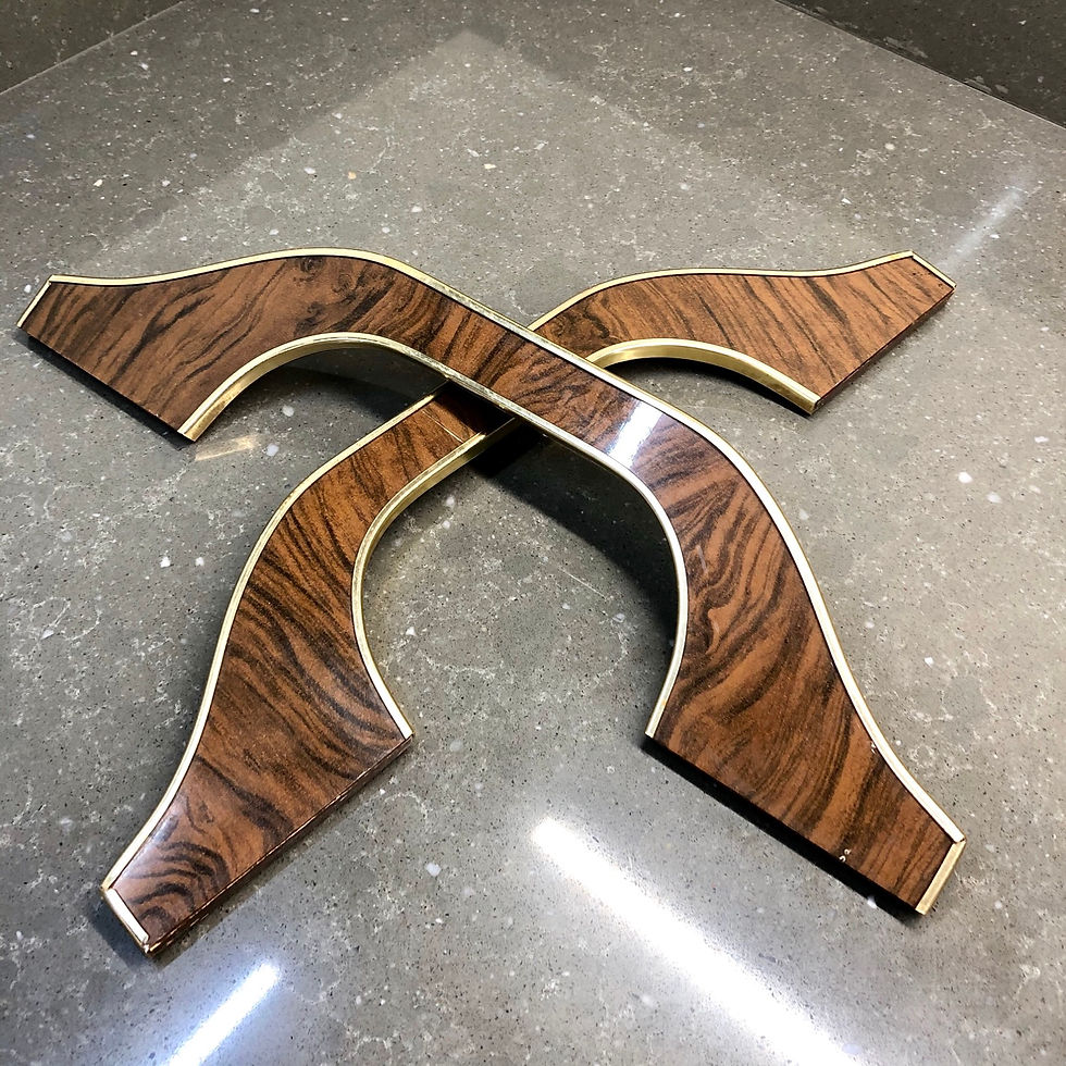 Thumbnail: MIDCENTURY WARDROBE DOOR HANDLES