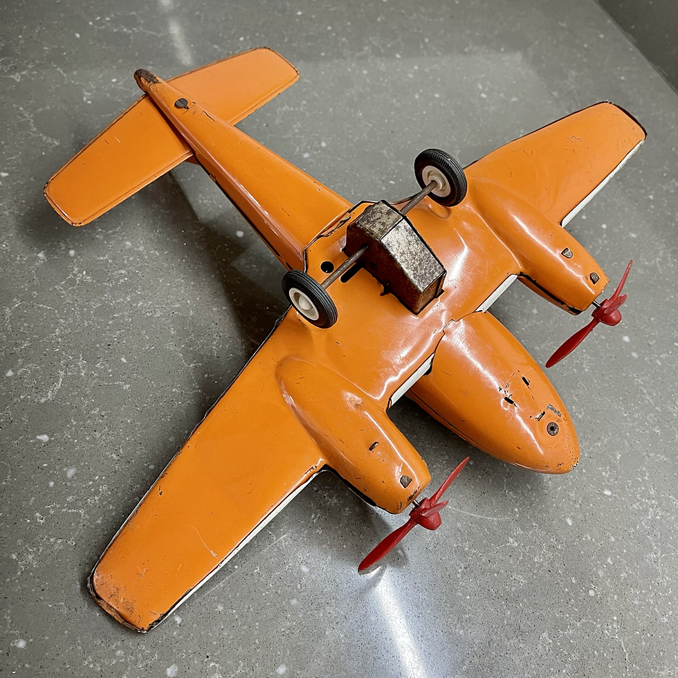 Thumbnail: VINTAGE JOUSTRA RALLYE TWIN ENGINE PLANE