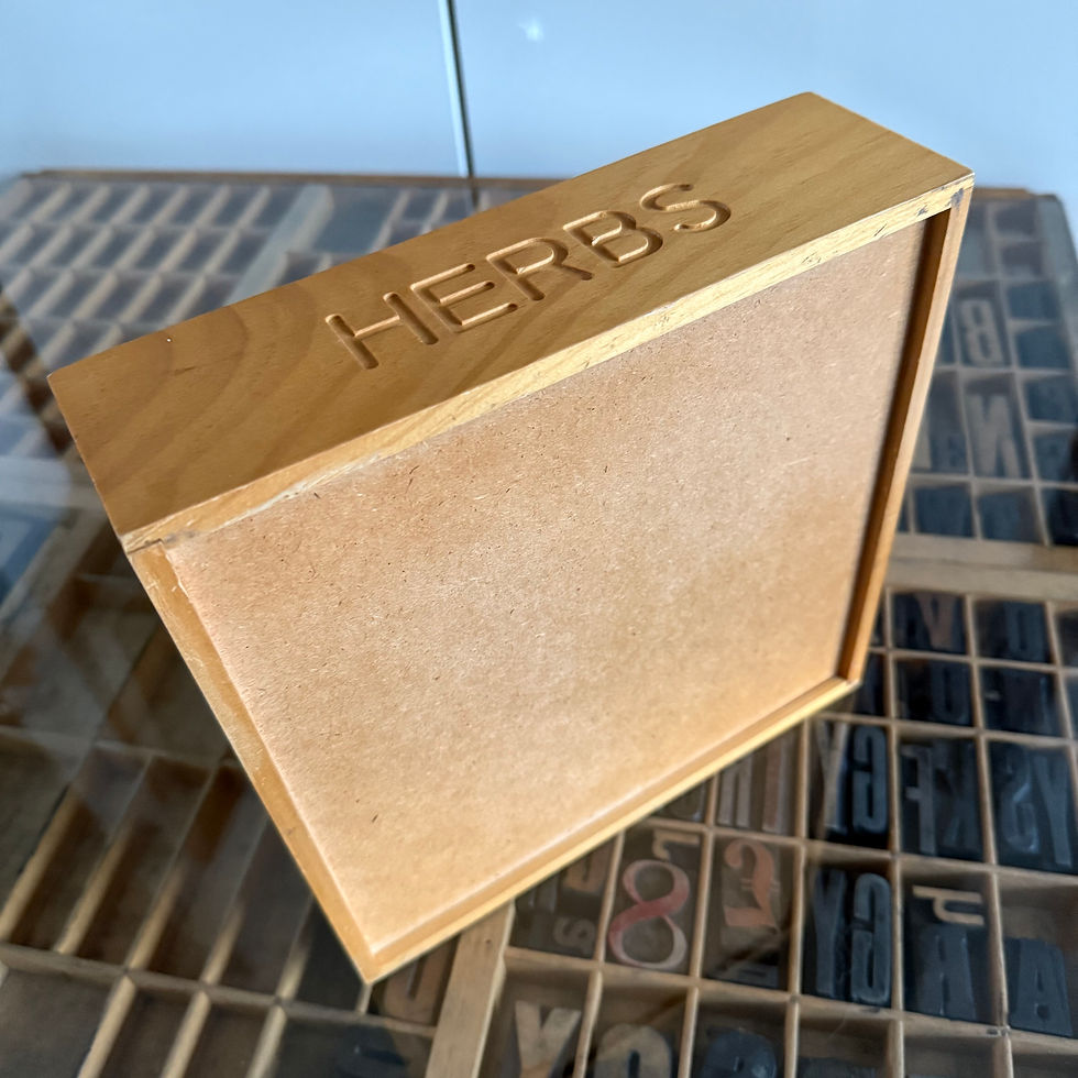 Thumbnail: Vintage style 11 compartment spice box