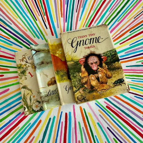 ヴィンテージ絵本Teeny Tiny Gnome Tomes ヴィンテージ絵本Teeny Tiny Gnome Tomes 期間限定特価】外国語絵本