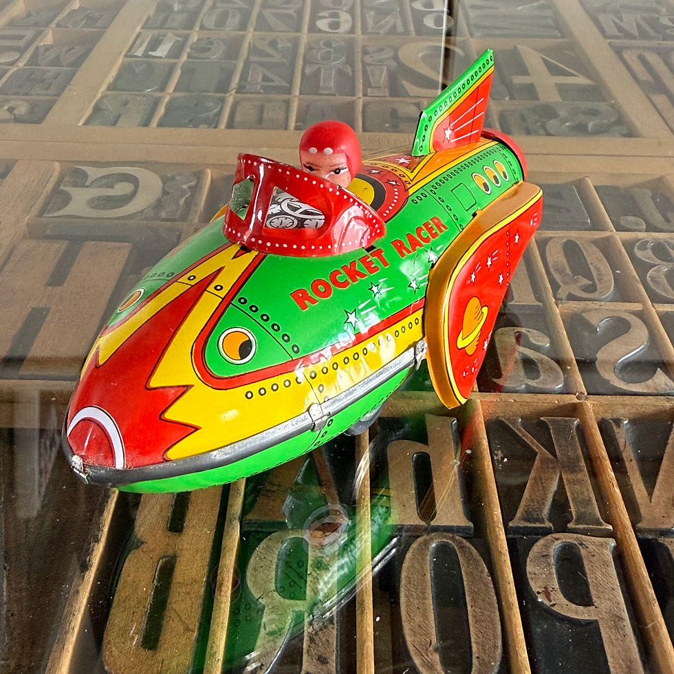 Thumbnail: 2001 reproduction Schylling Rocket Racer