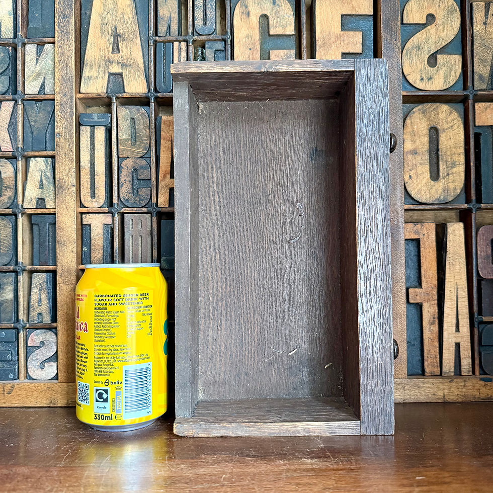 Thumbnail: Set of three vintage replacement drawers 