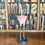 Thumbnail: Vintage style pink flamingo tea light holder