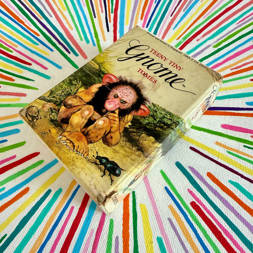 Teeny Tiny Gnome Tomes miniature book set, 1981 | bewarewetpaint