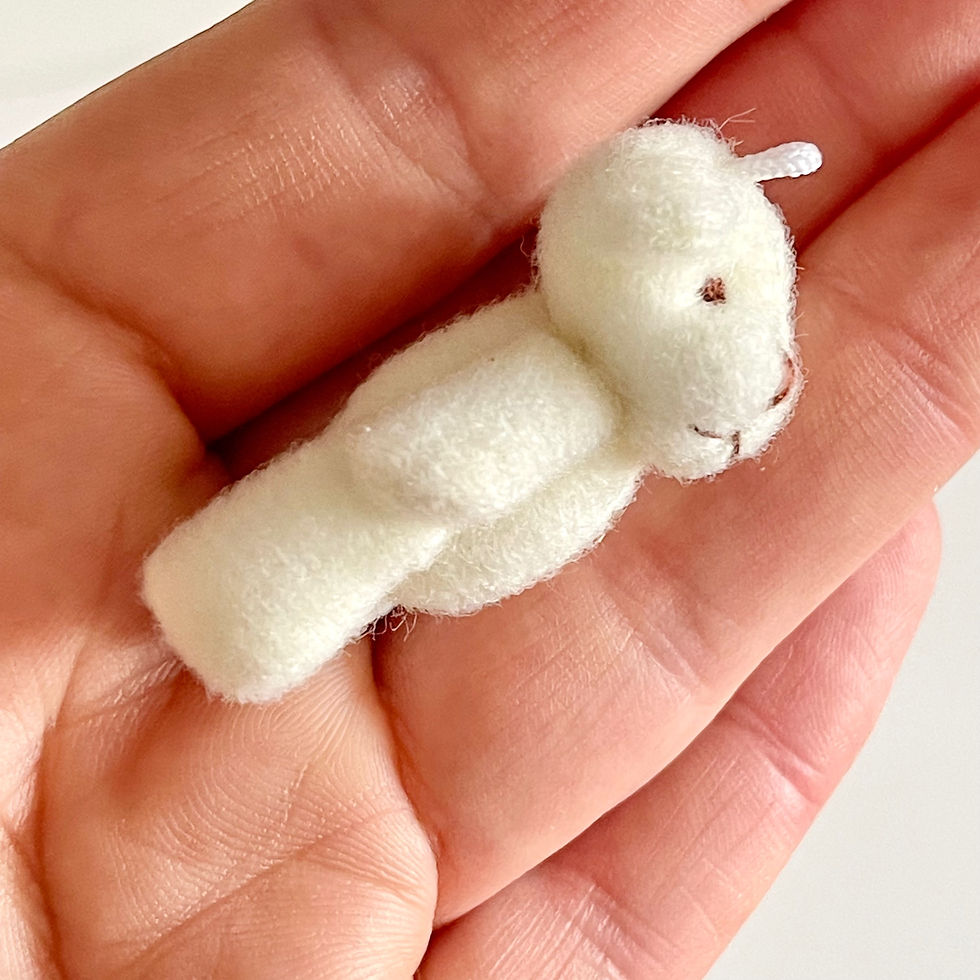 Thumbnail: Tiny teddy bears, 45mm tall