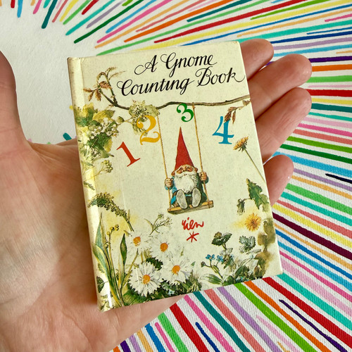 Teeny Tiny Gnome Tomes miniature book set, 1981 | bewarewetpaint