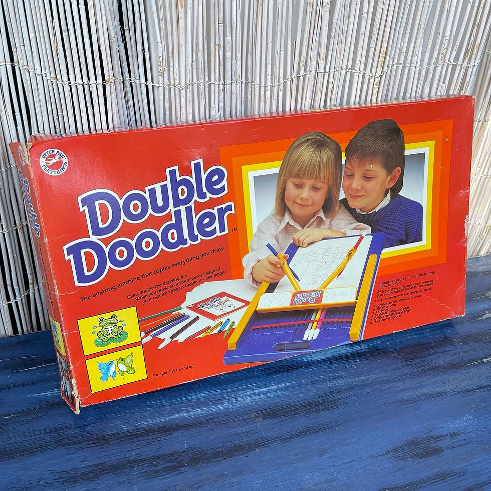 Thumbnail: 1987 Double Doodler by Peter Pan Playthings, in original box