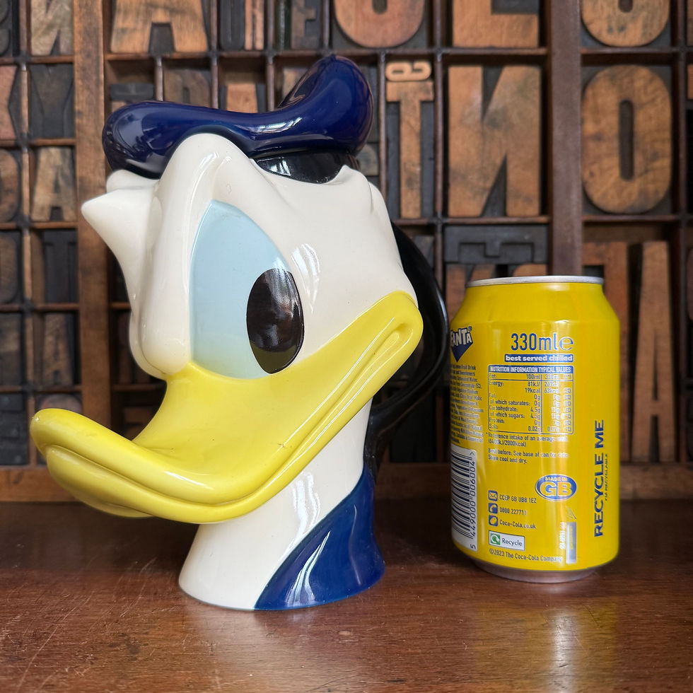Thumbnail: Vintage Cardew Designs Donald’s Head novelty teapot