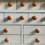 Thumbnail: White 14 drawer apothecary cabinet 