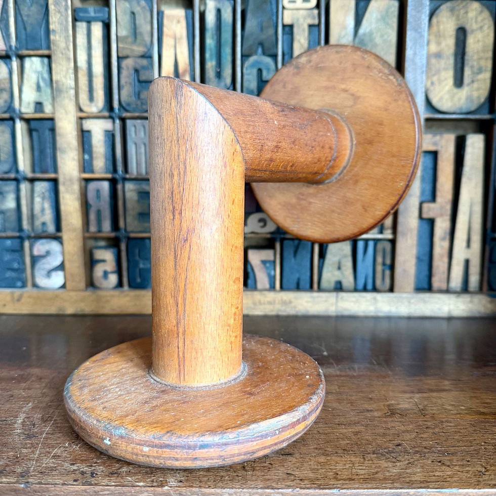 Thumbnail: Pair of large vintage handmade shelf brackets 