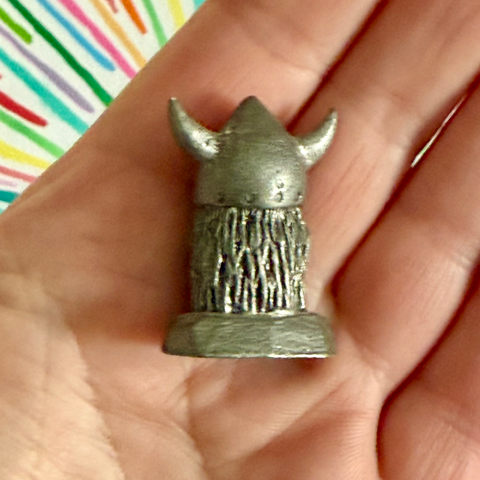 Thumbnail: Collection of 6 miniature metal figures