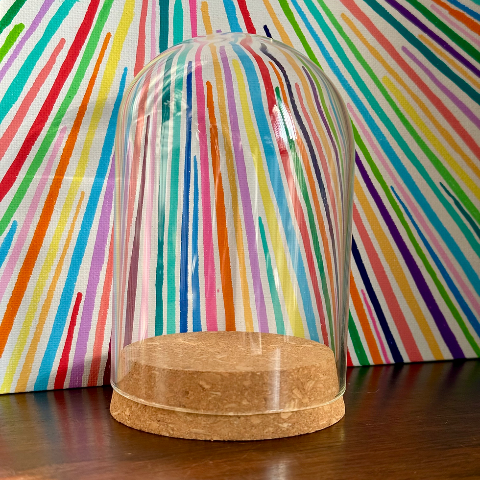 Thumbnail: Large glass dome display case