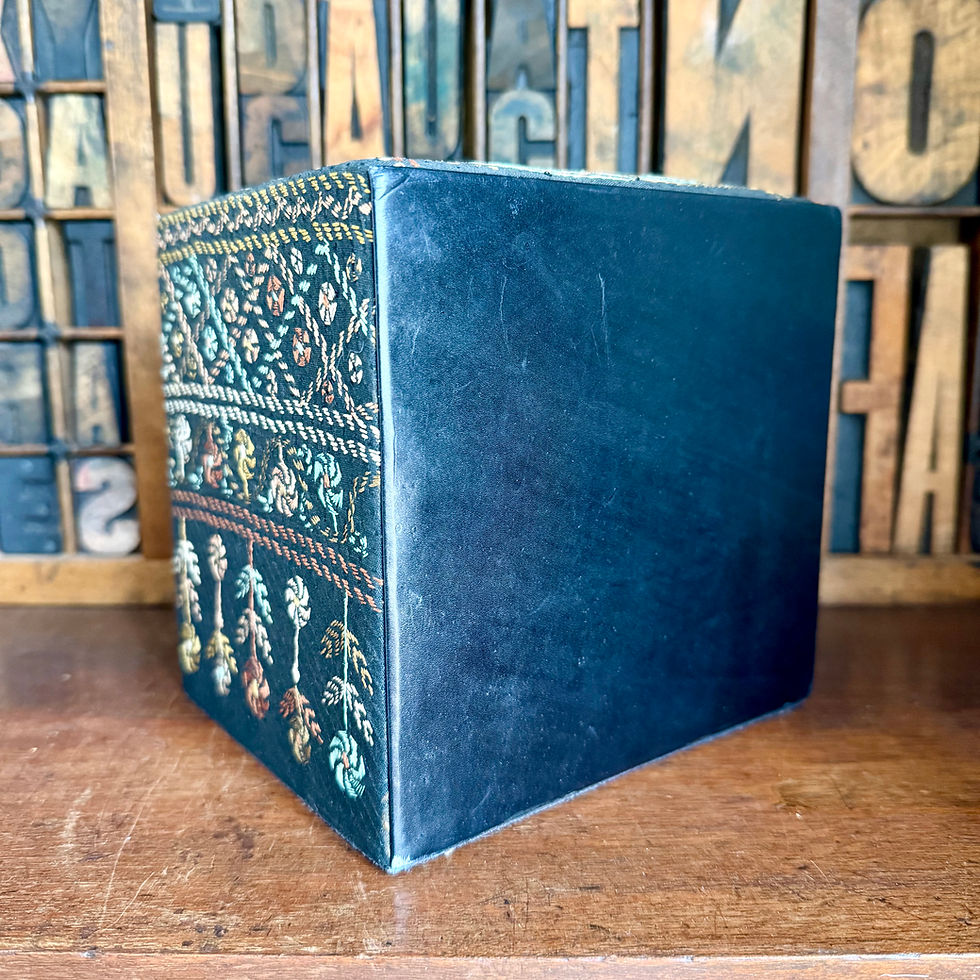 Thumbnail: Vintage leather jewellery drawers with hand stitched outer