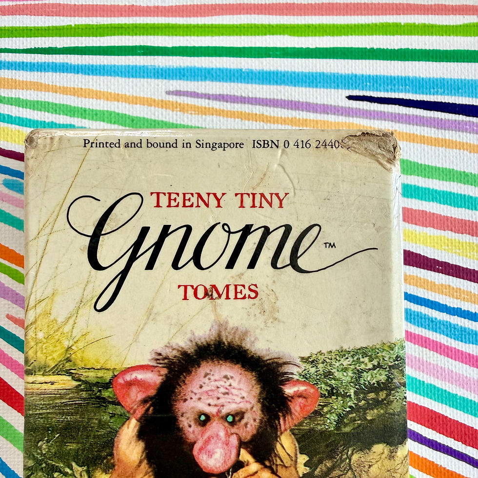 Thumbnail: Teeny Tiny Gnome Tomes miniature book set, 1981
