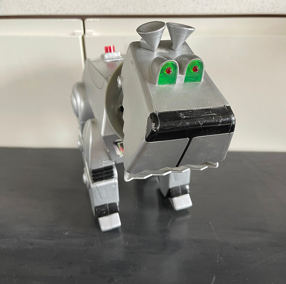 Thumbnail: 1999 WowWee K9 robot dog. 
