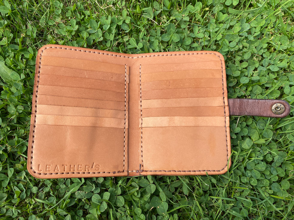 Brieftasche Portemonnaie Leder