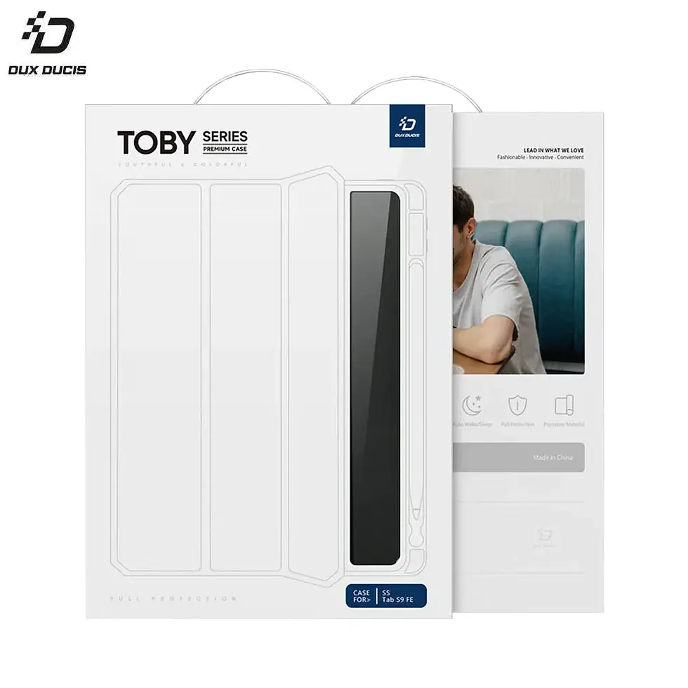 Miniature : Housse de Protection Toby Dux Ducis pour Samsung Galaxy Tab S9 FE Wi-Fi X510