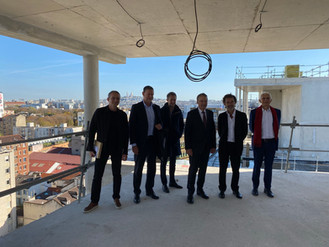 CLICHY LA GARENNE // Visite de chantier avec M. le Maire