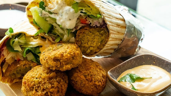 Falafel rull