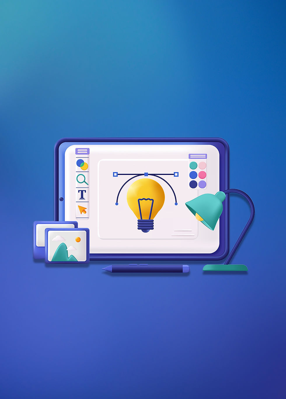 Branding and concept design—visual identity systems and presentation design