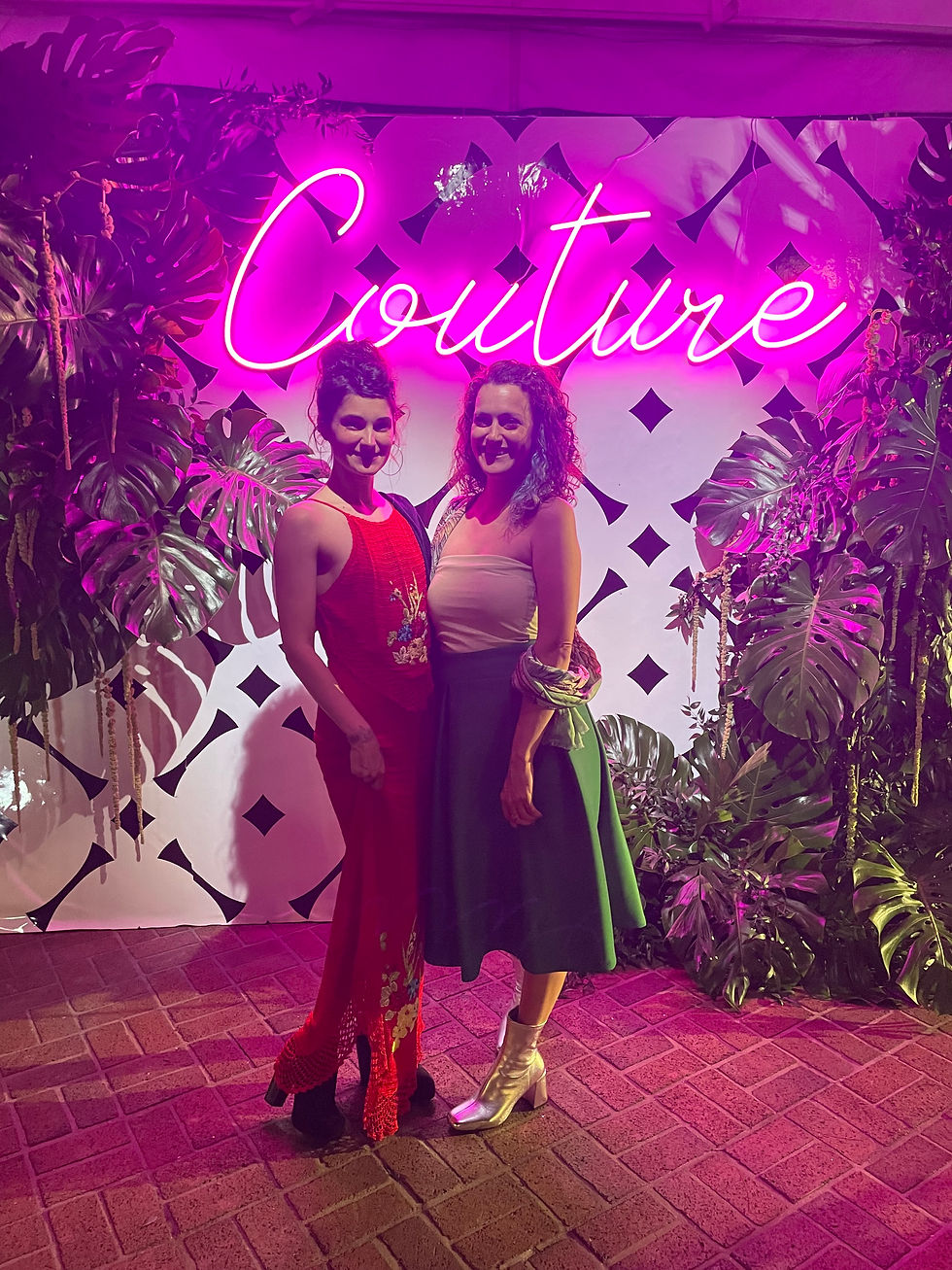 Sam Guzzie and Hannah Fairweather