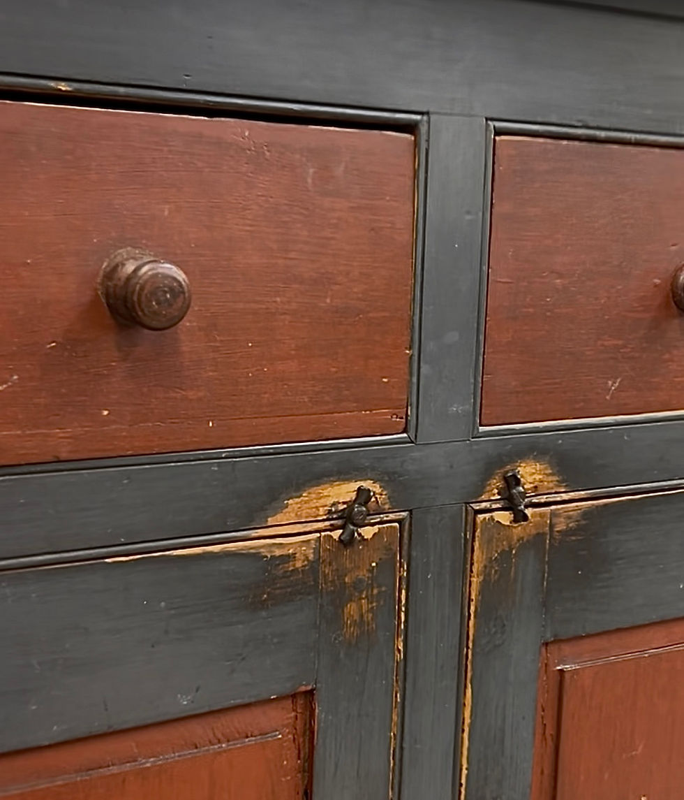 Miniature : Bahut à 2 tiroirs / Two Drawers Armoire