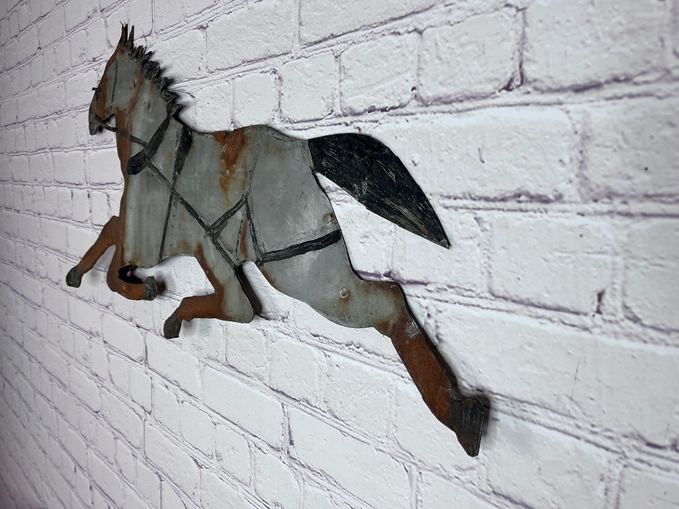 Miniature : Girouette Cheval / Horse Weathervane