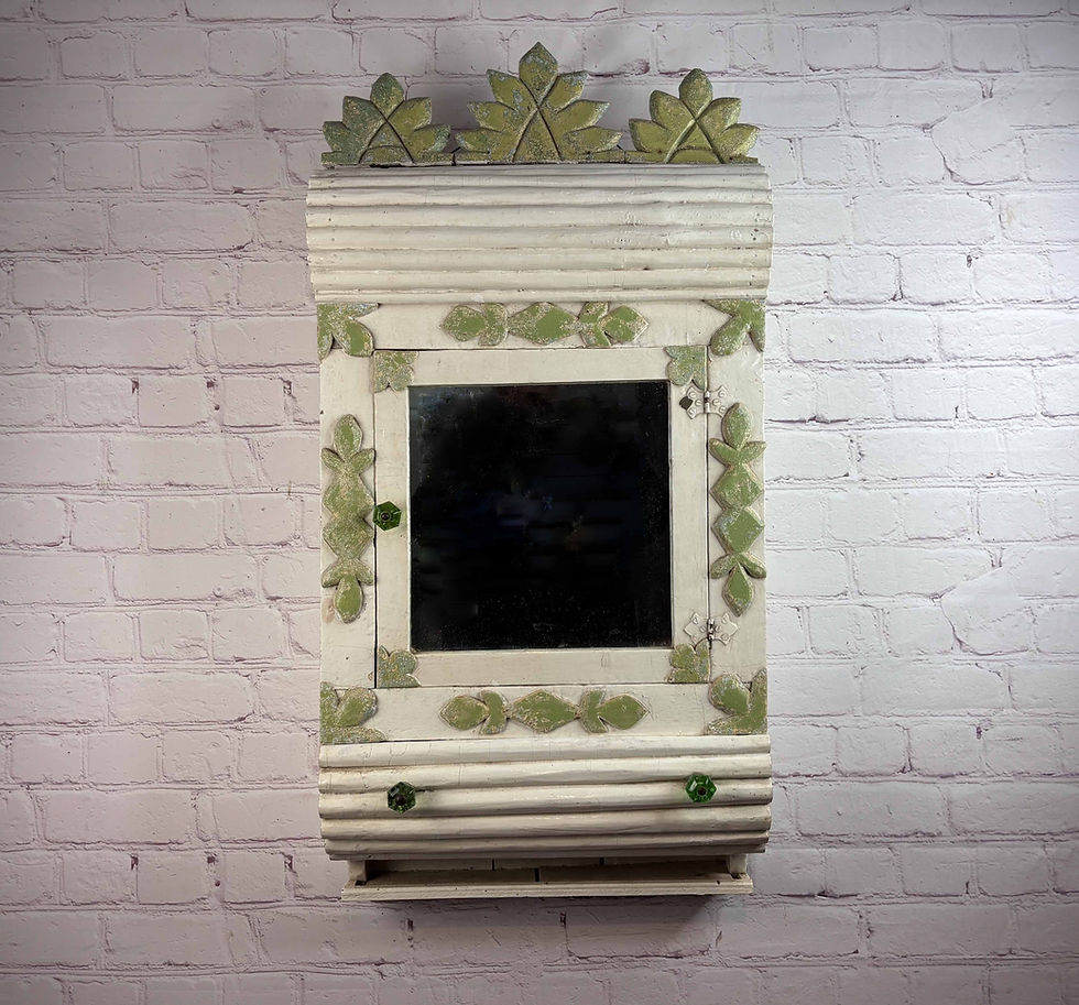 Thumbnail: Pharmacie Art Populaire / Folk Art Medicine Cabinet
