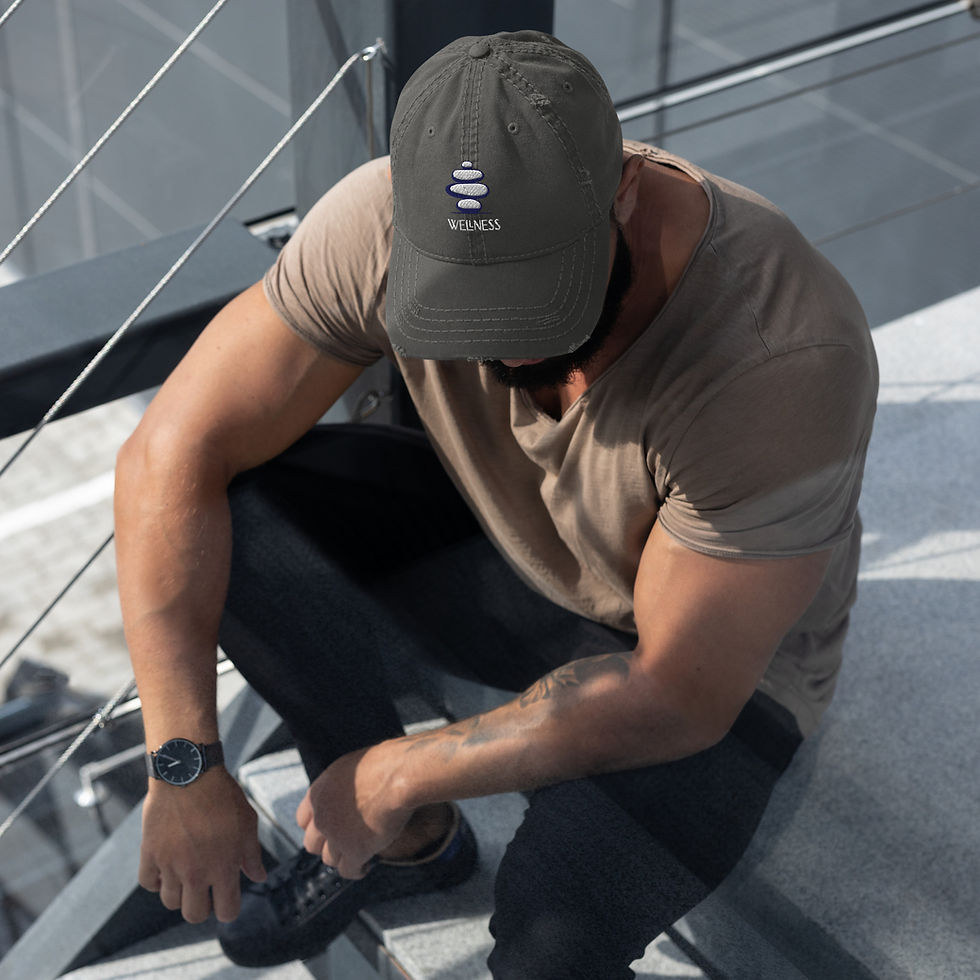 Thumbnail: Wellness Distressed Dad Hat