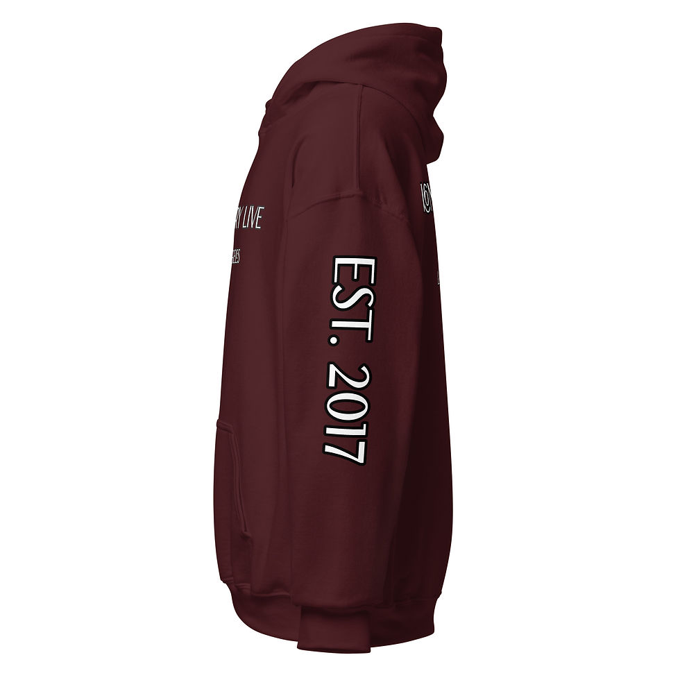 Thumbnail: Icon Poetry Live Unisex Hoodie