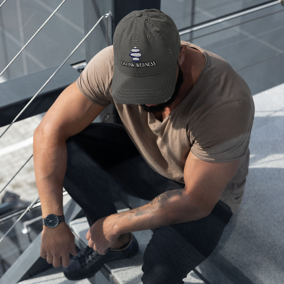 Thumbnail: Wellness Distressed Dad Hat