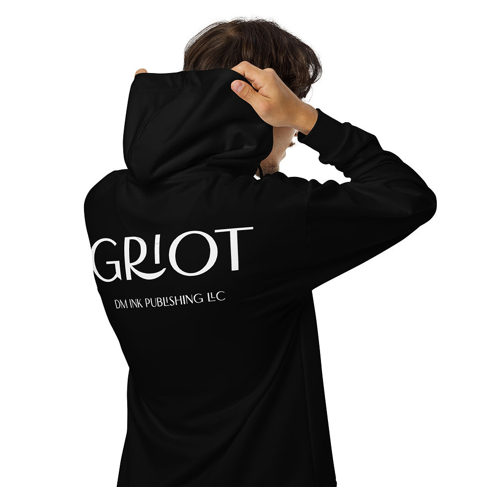 Thumbnail: Griot Blk Unisex zip hoodie
