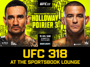 Experience UFC Fight Night at Parq Casino's Sportsbook Lounge