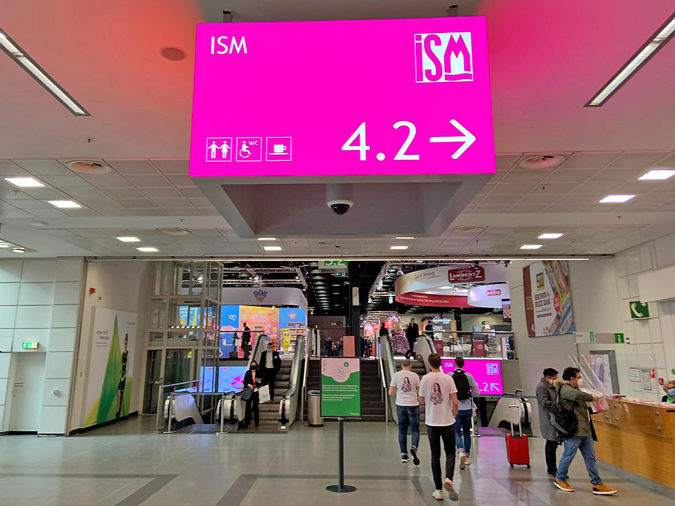 USA stand at ISM cologne trade fair