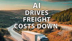 Supermarket chain saves 23% on freight transport!