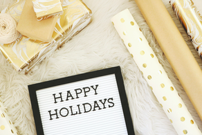 HAPPY HOLIDAYS