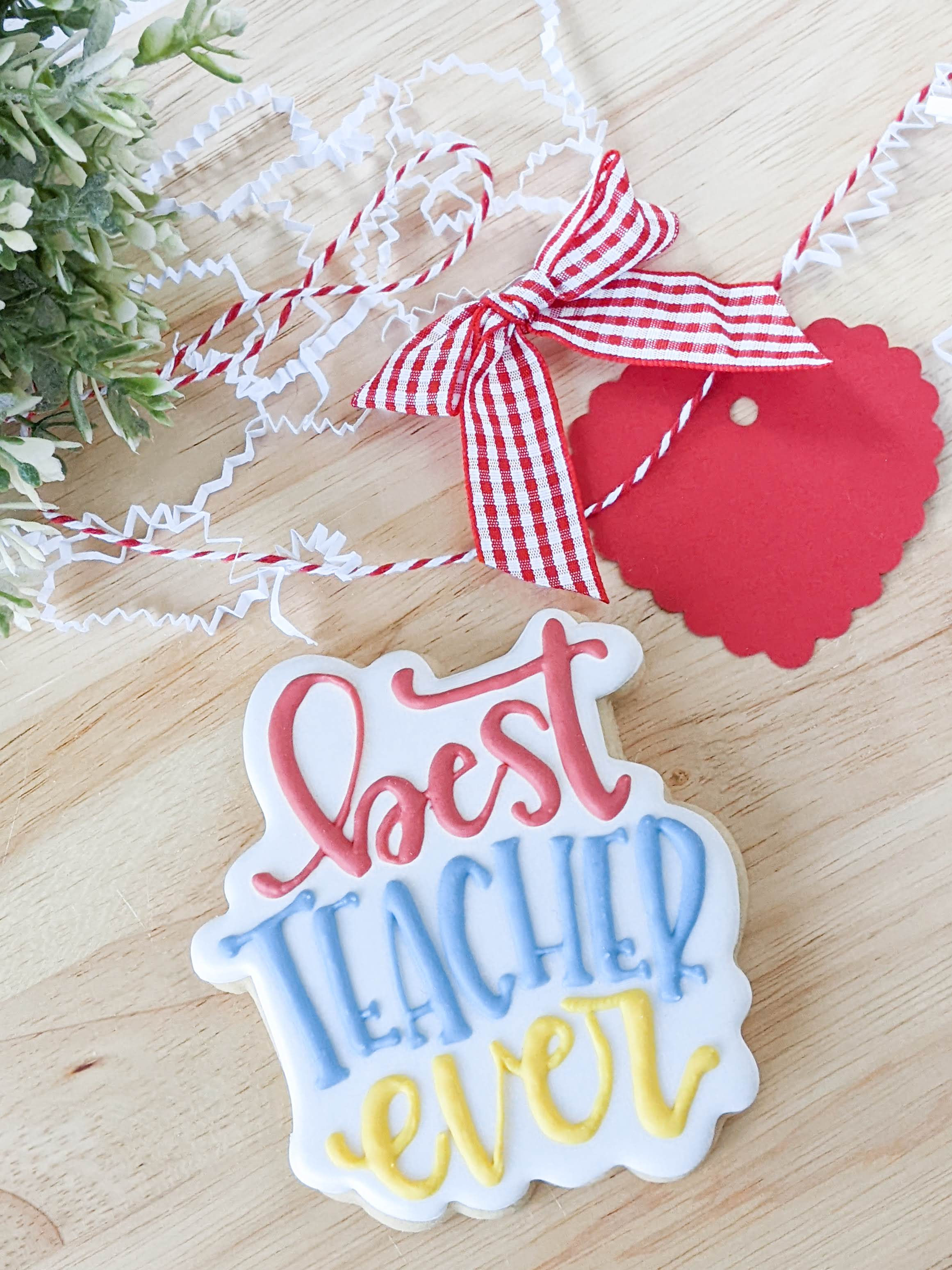 Best Teacher Ever Single Cookie