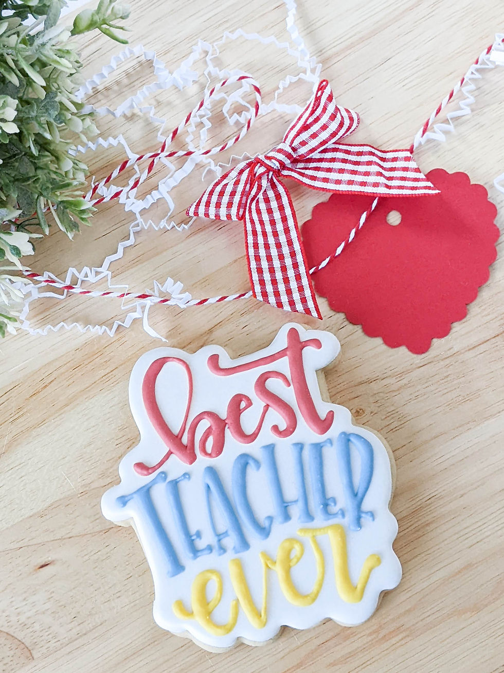 Best Teacher Ever Single Cookie