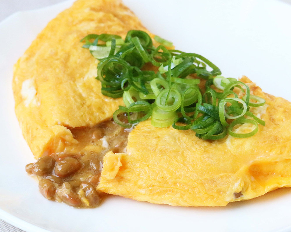 納豆オムレツ/Natto Omelet