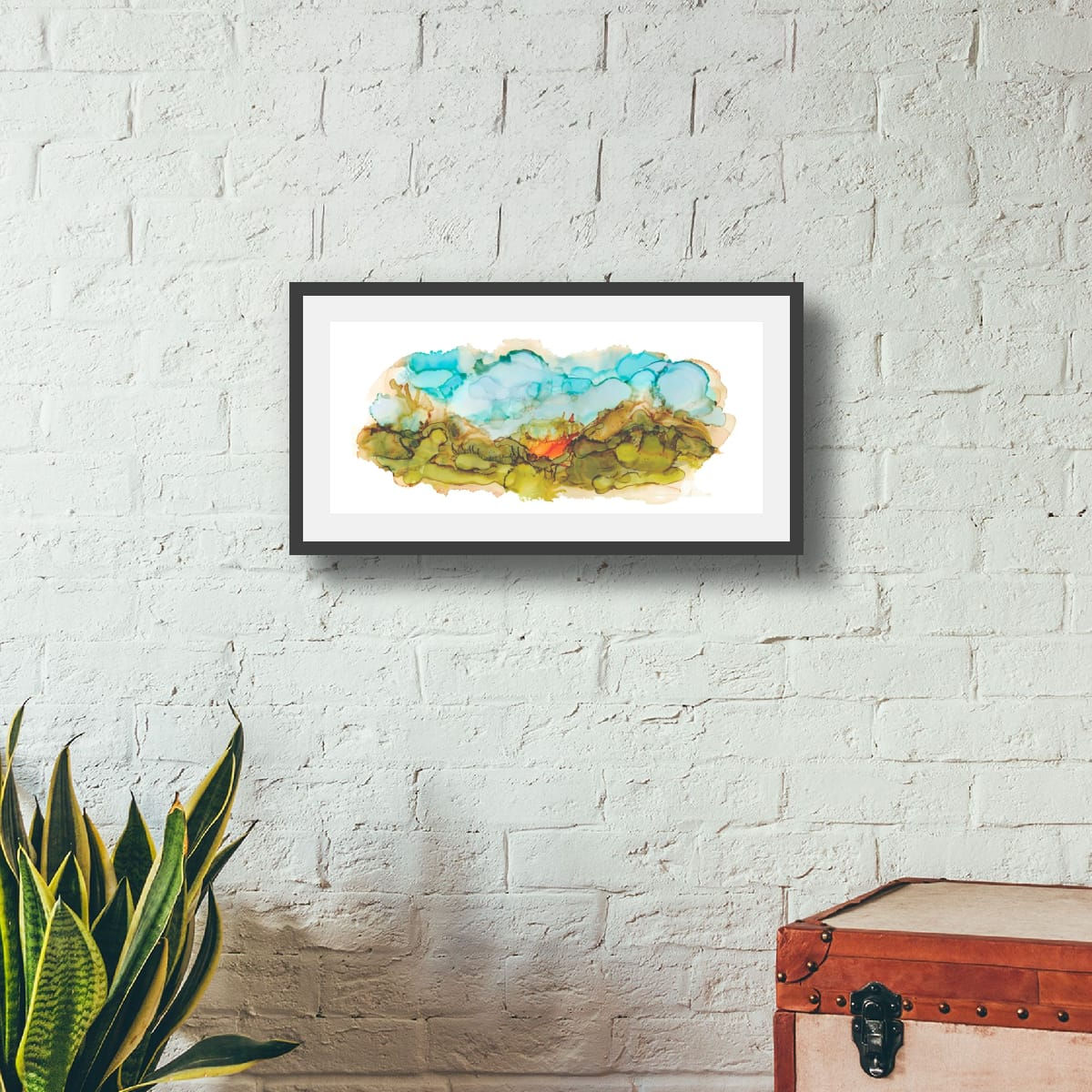 High Quality Print of Original Abstract Landscape Painting