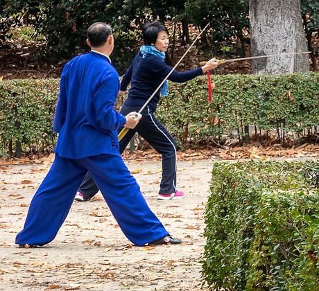 Tai Chi Sword Lesson