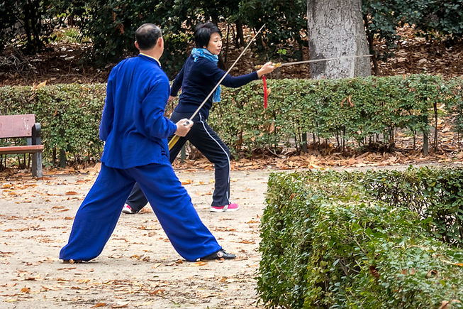 Tai Chi Sword Lesson