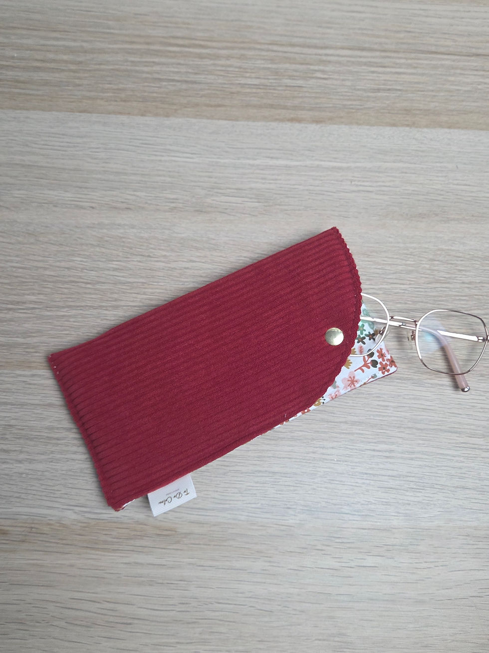 Miniature : Etui à lunettes "Fleurs d'Automne"