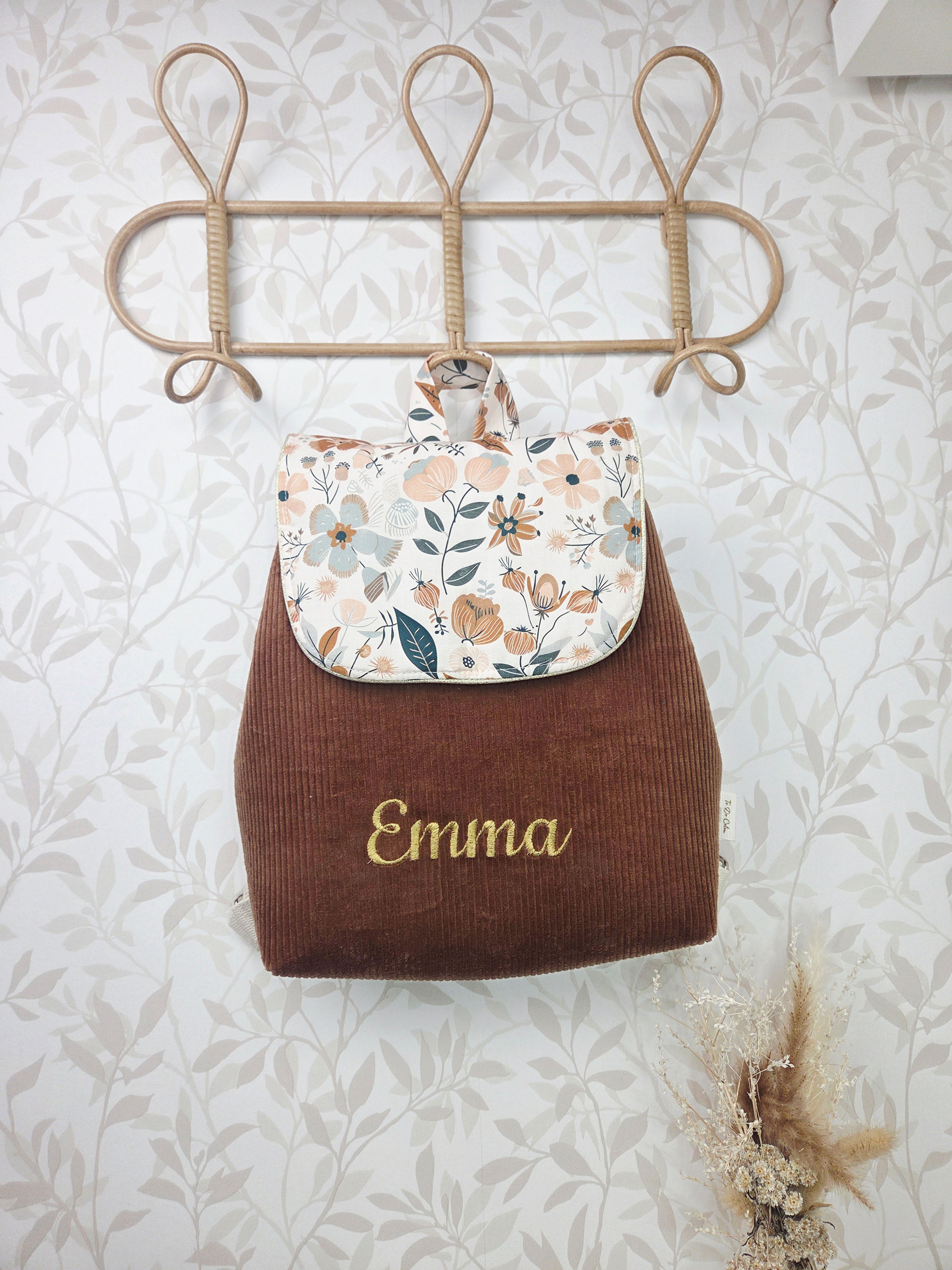 SAC A DOS "Douceur Florale"