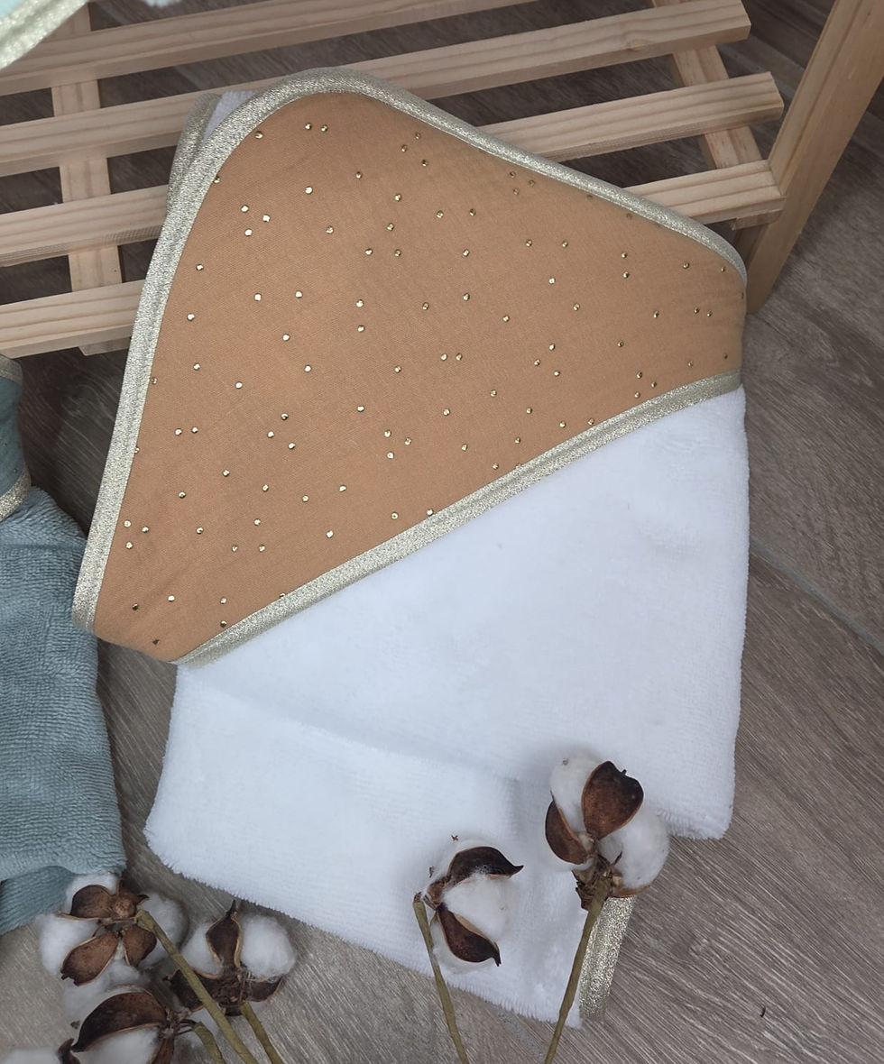cape de bain double gaze