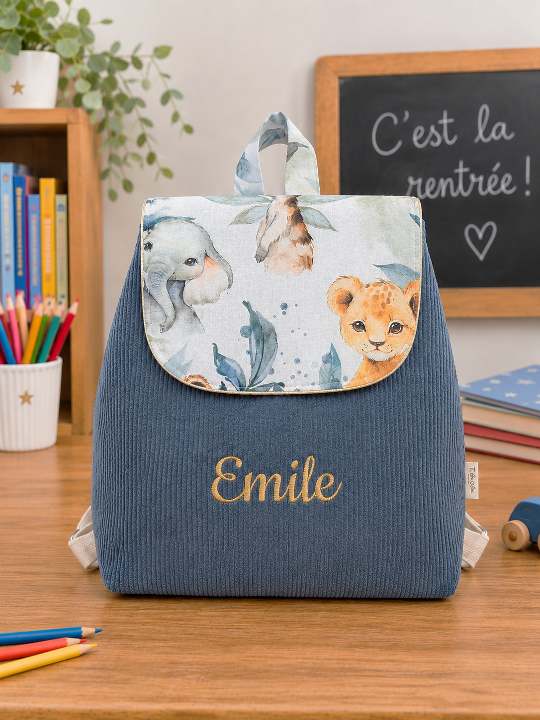 SAC A DOS "Jungle vert"