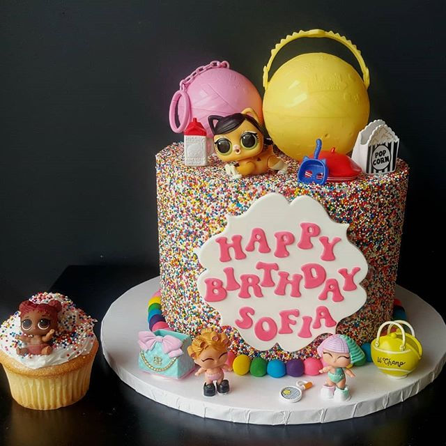 Sofia Doll Cake