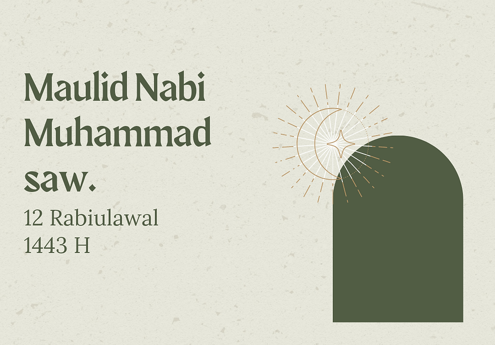 Nilai dan Makna Memperingati maulid Nabi Muhammad saw