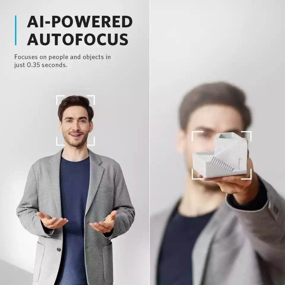 Thumbnail: Anker PowerConf C300 Smart Full HD Webcam, AI-Powered Framing & Autofocus, 1080p