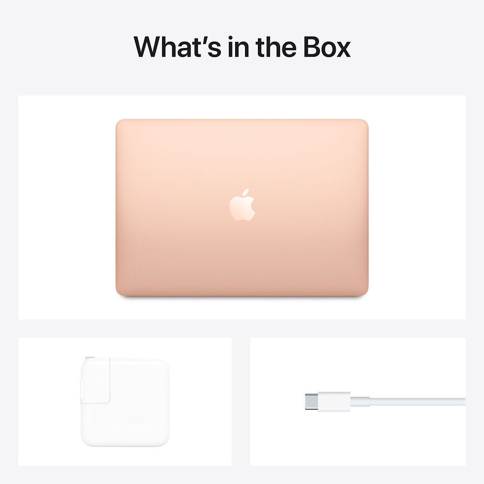 Thumbnail: Apple 13.3" MacBook Air M1 Chip with Retina Display (Late 2020, Gold)